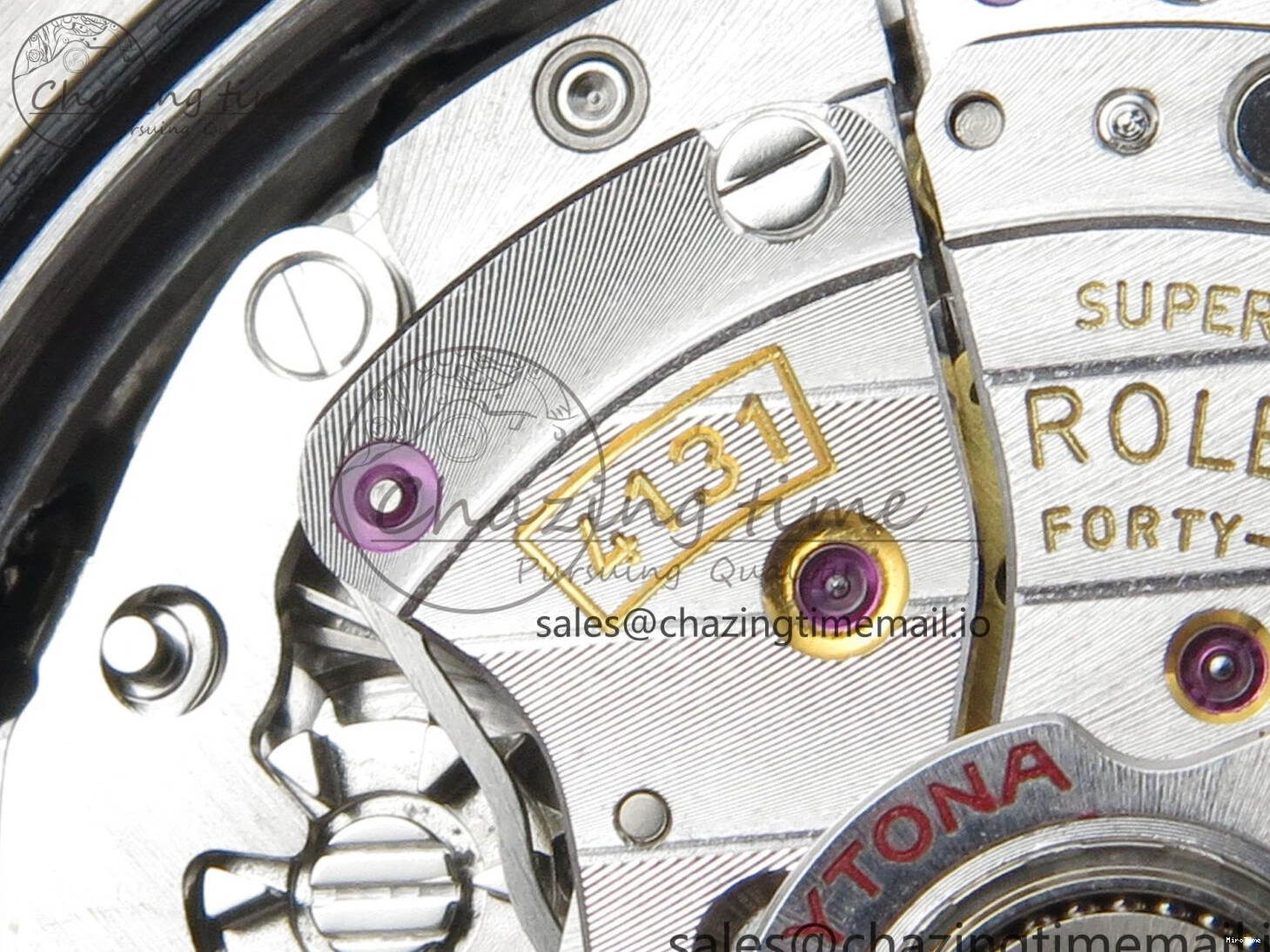 MiroTime 0122 Daytona 126519 VSF 1:1 Best Edition Black Silver Lume Dial on Oysterflex Strap VS4131 V2 (Weighted) DailyWear 324